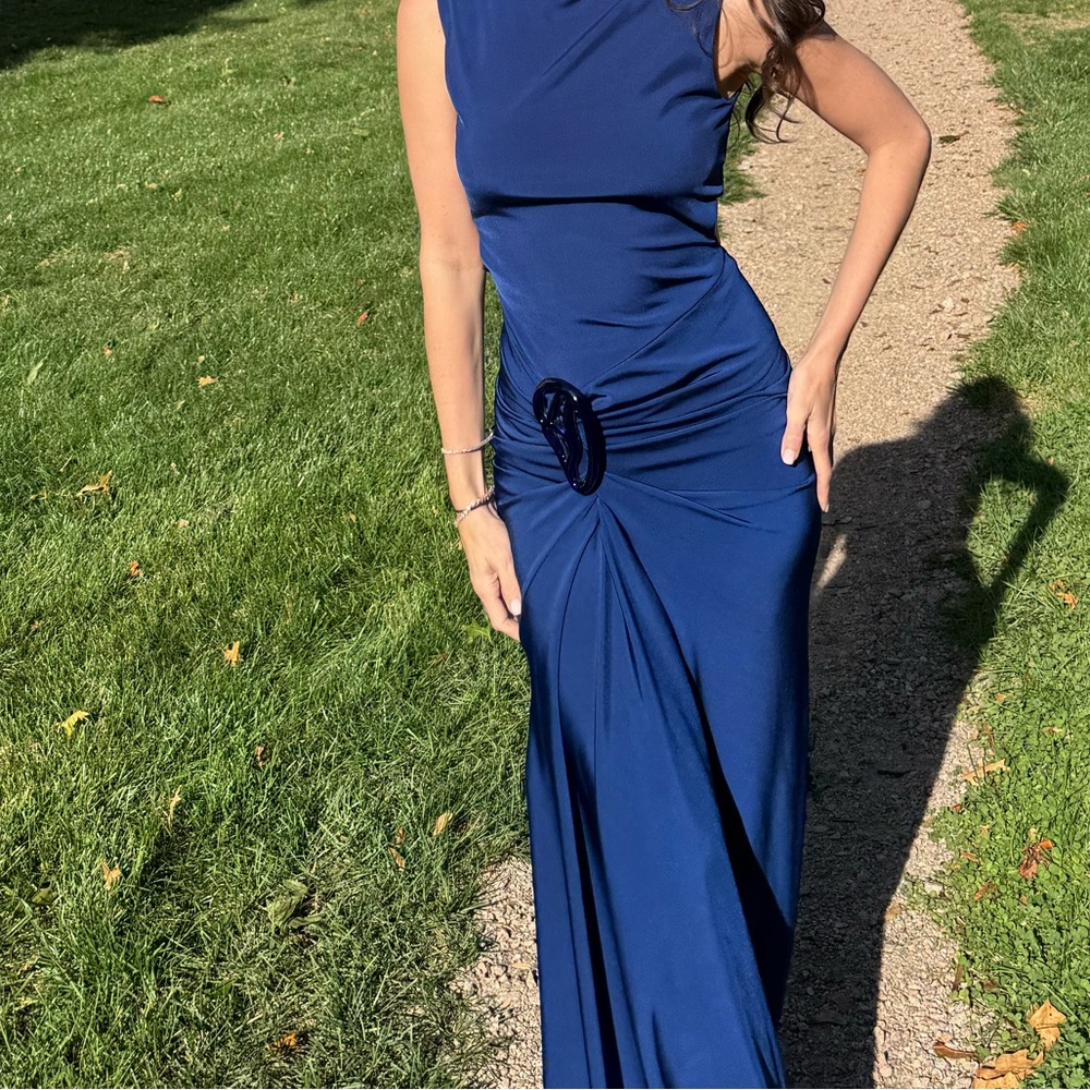 Silvia Tcherassi Royal Blue Maxi Dress - Picture 2 of 5